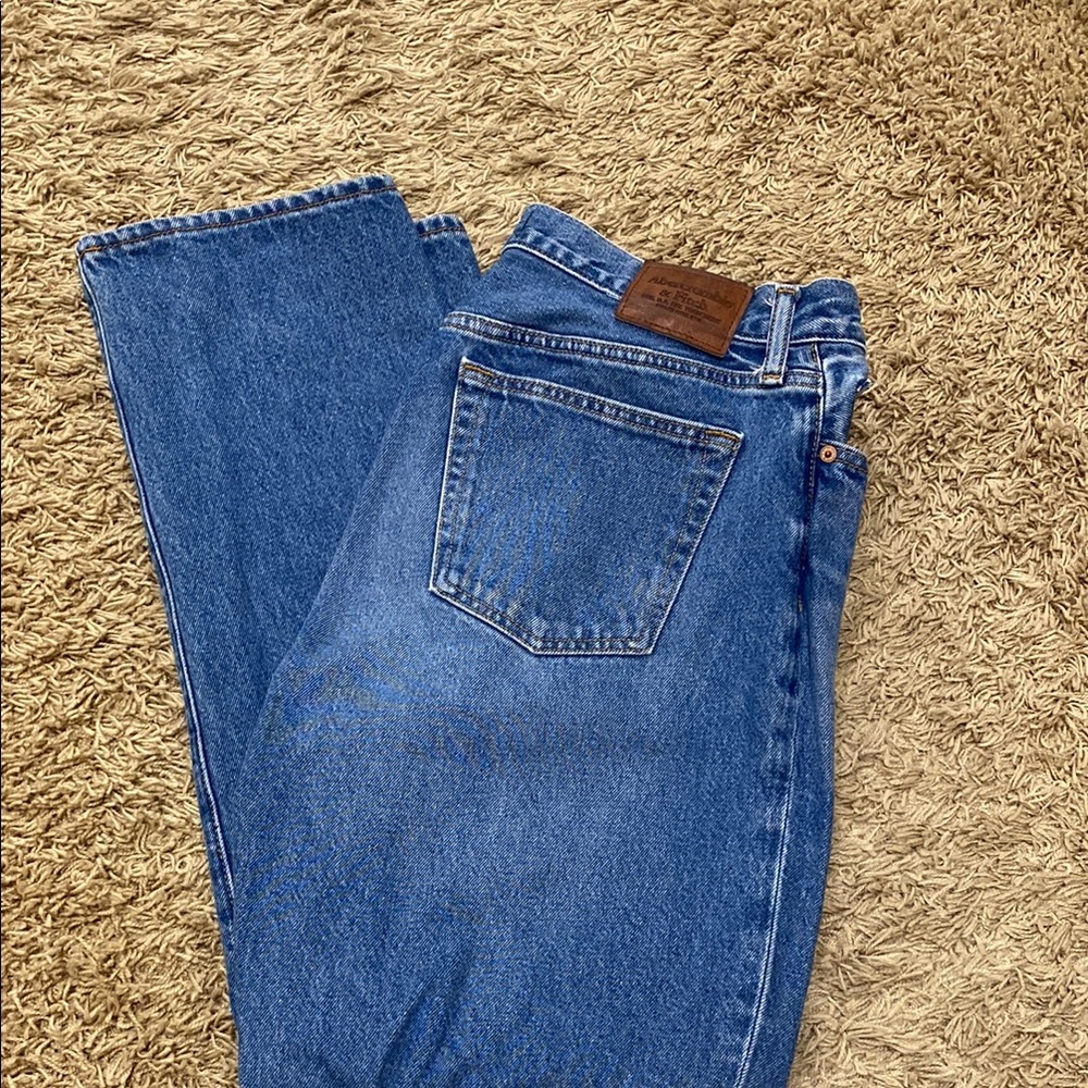 Abercrombie & Fitch Authentic Rigid Denim Loose